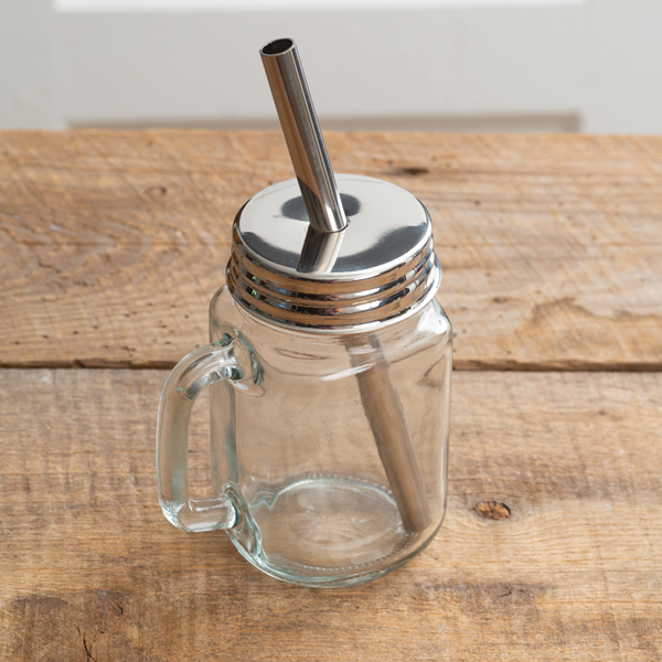 mug with straw