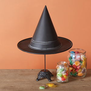 Charm-HALLOWEEN WITCH HAT-17x17mm Enamel Plated