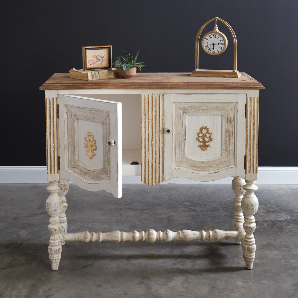 French Provincial Console Table CTW Home Collection