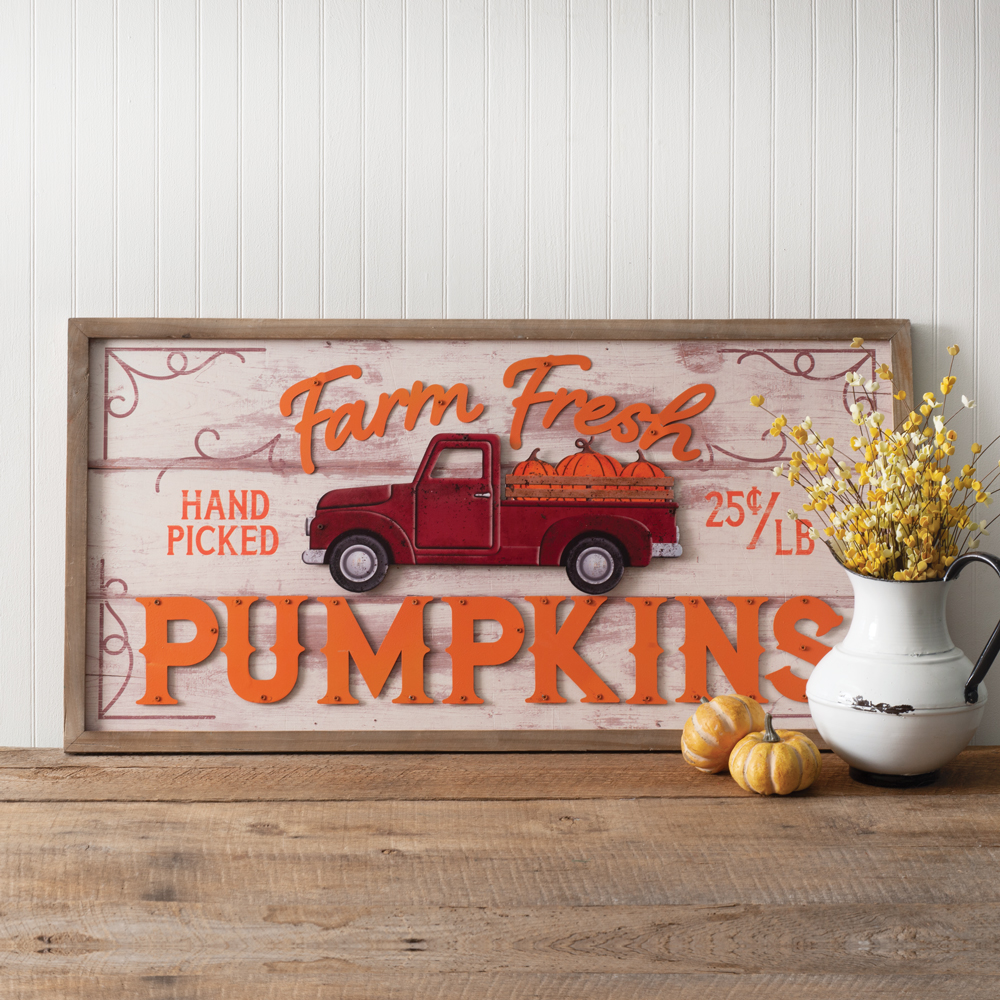 CTW Home 440080 Pumpkin Patch Wall Sign