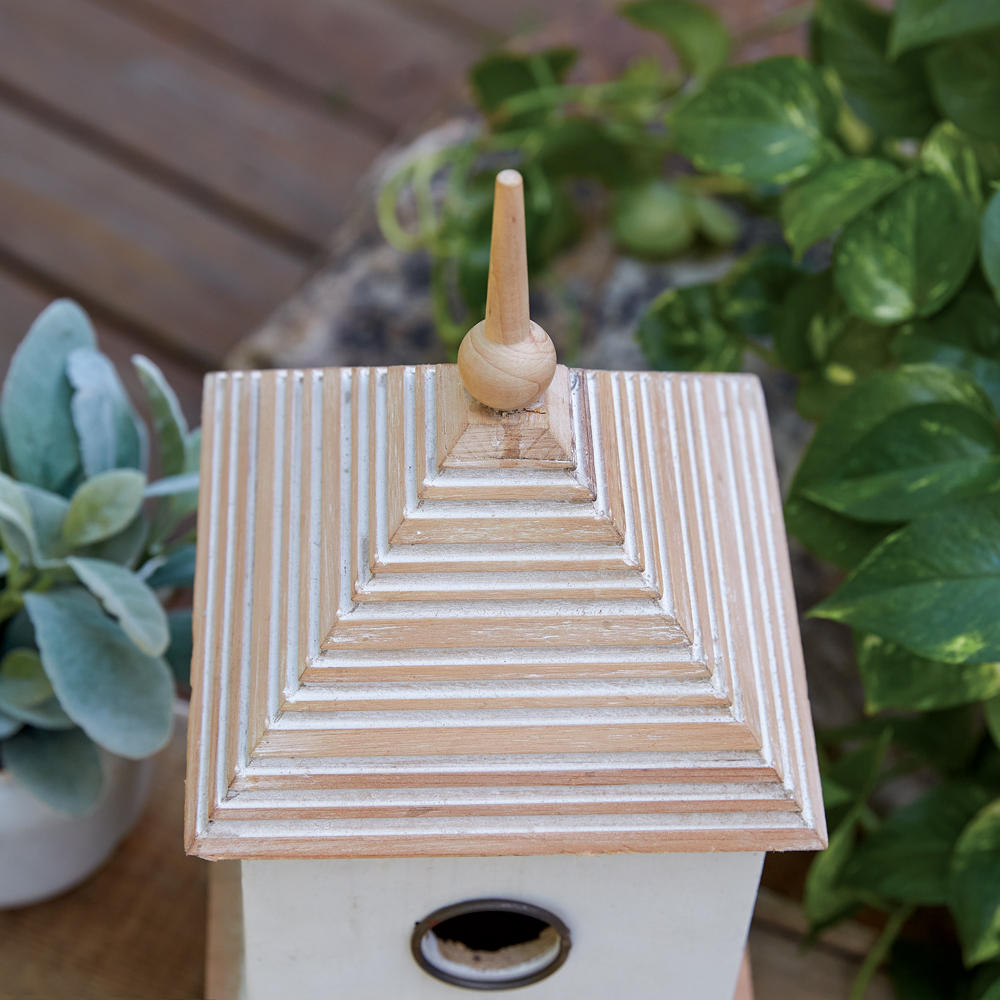 Wood Pedestal Birdhouse CTW Home Collection