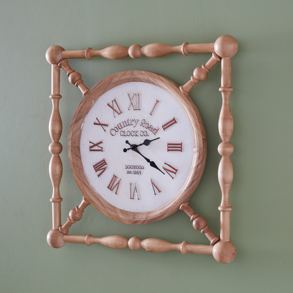 Old Time Country Clock CTW Home Collection