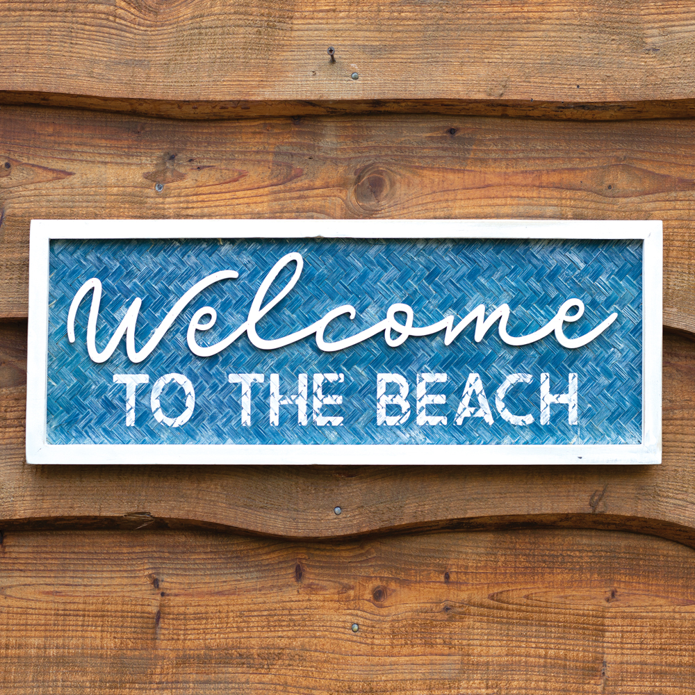 Welcome to the Beach Wall Sign | CTW Home Collection