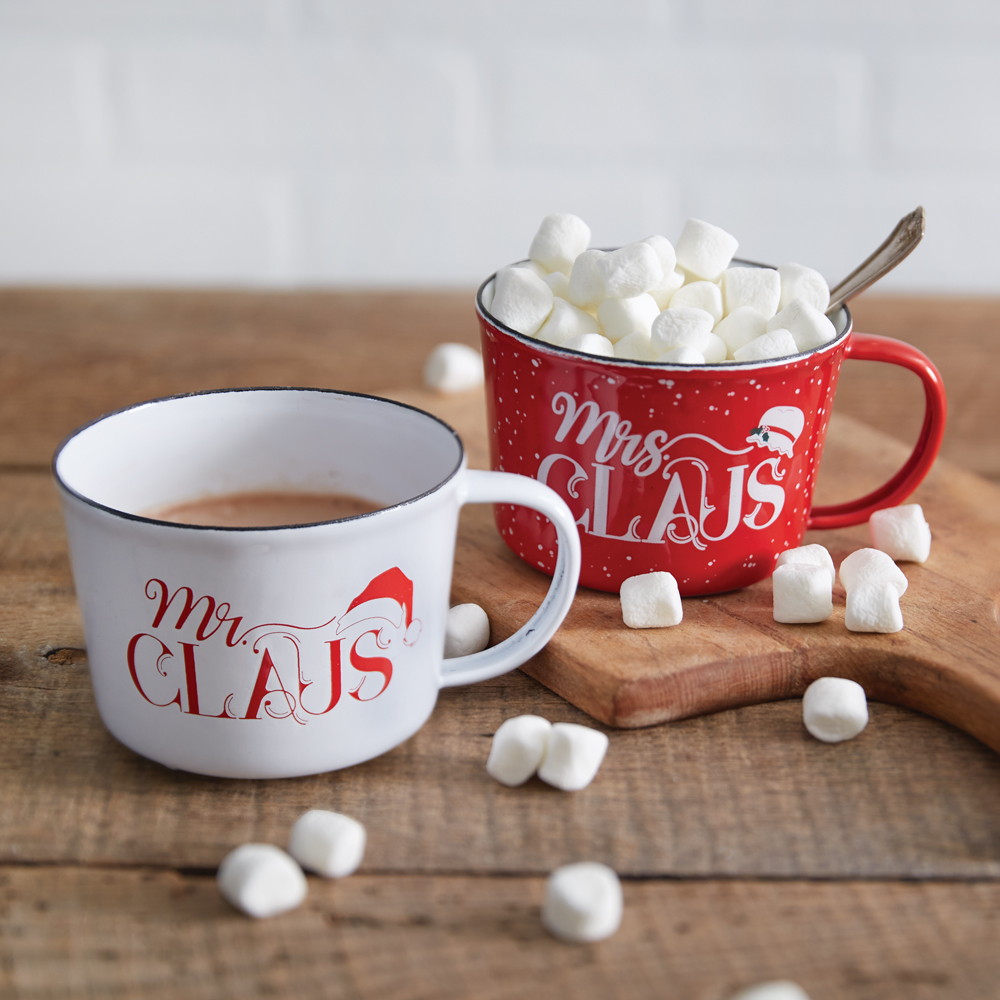 Mr and Mrs Matching Mug Set