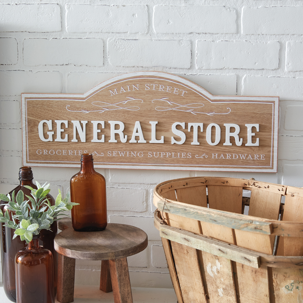 General Store Wall Sign CTW Home Collection