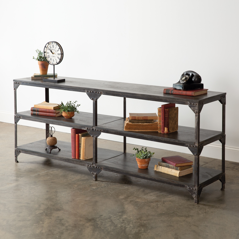 Industrial Long Shelf CTW Home Collection