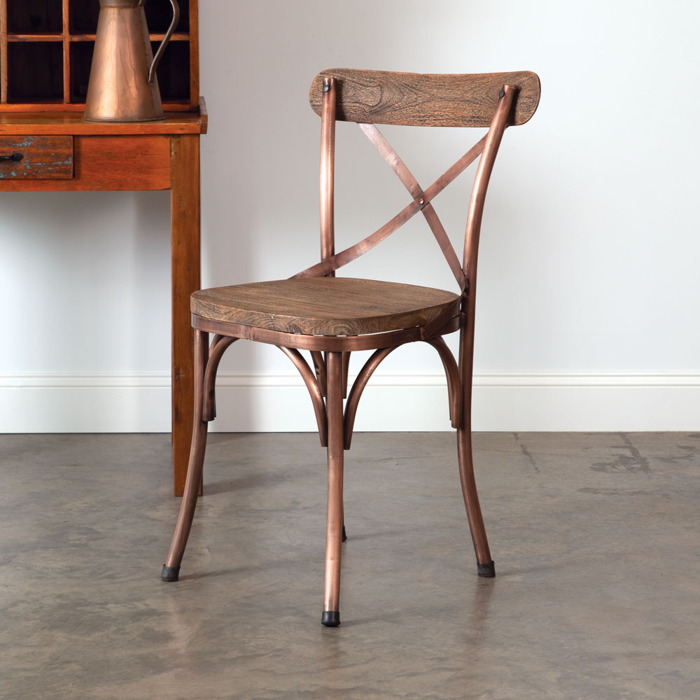 copper chair