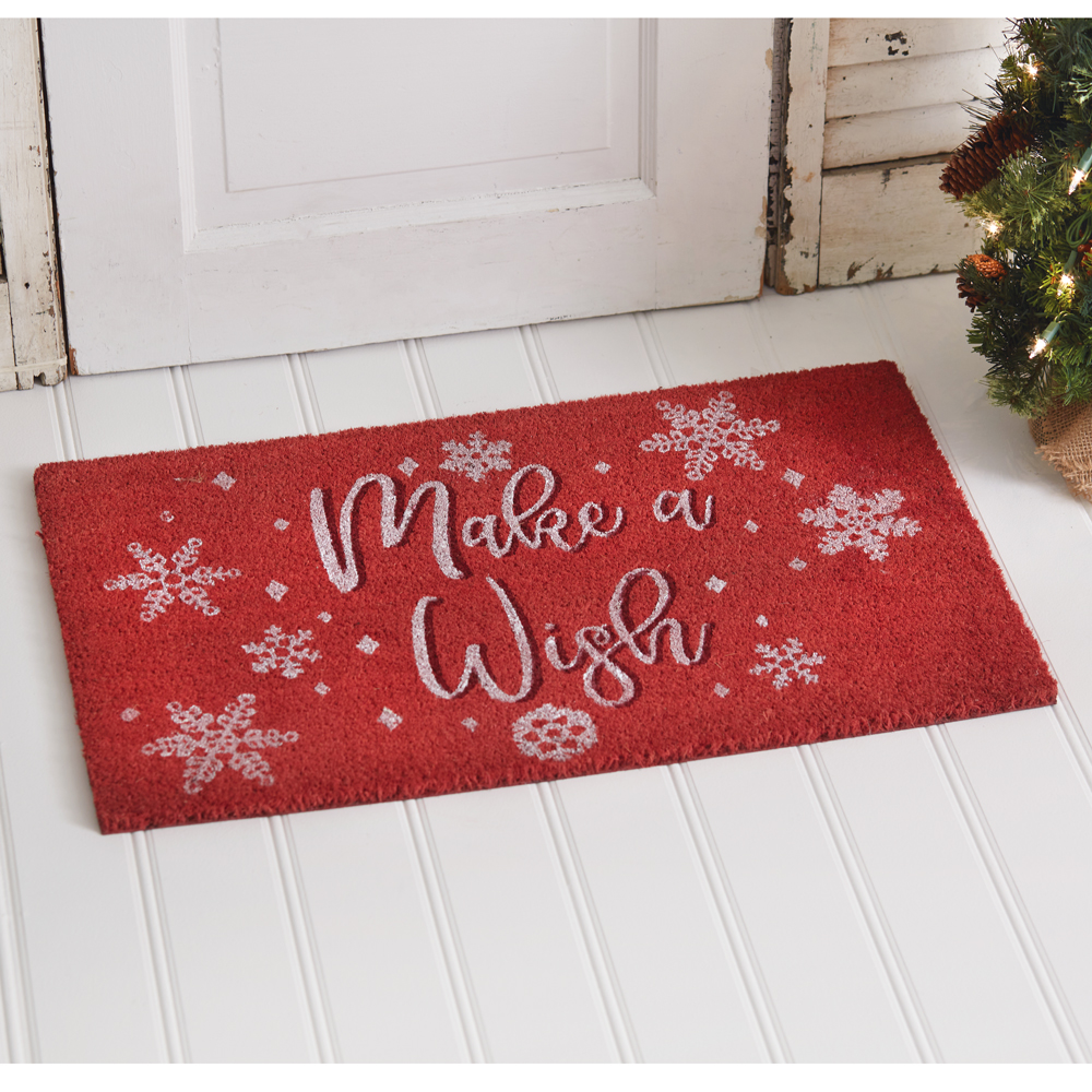 Christmas Tree Pattern Door Mat | Winter Doormat | Welcome Mat | Cute  Christmas Door Mat | Winter Holiday Decor Gift | Home Doormat