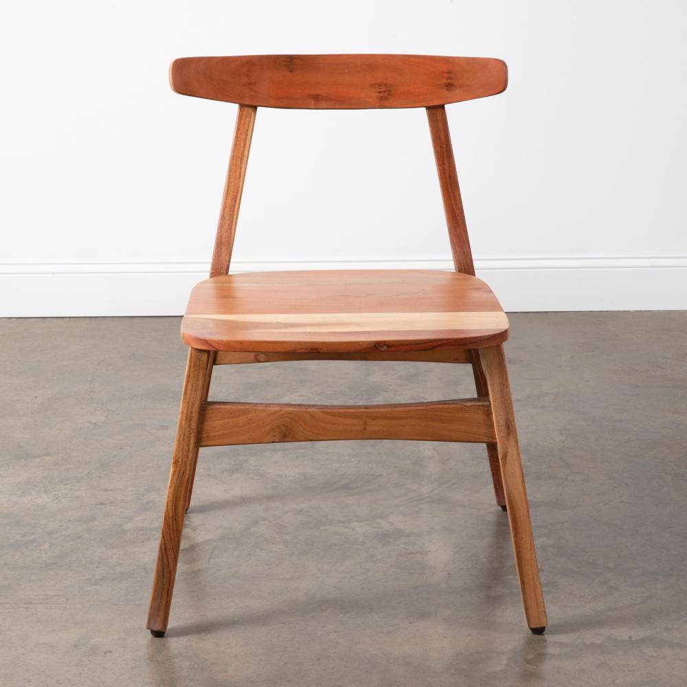 Low Back Wood Chair CTW Home Collection