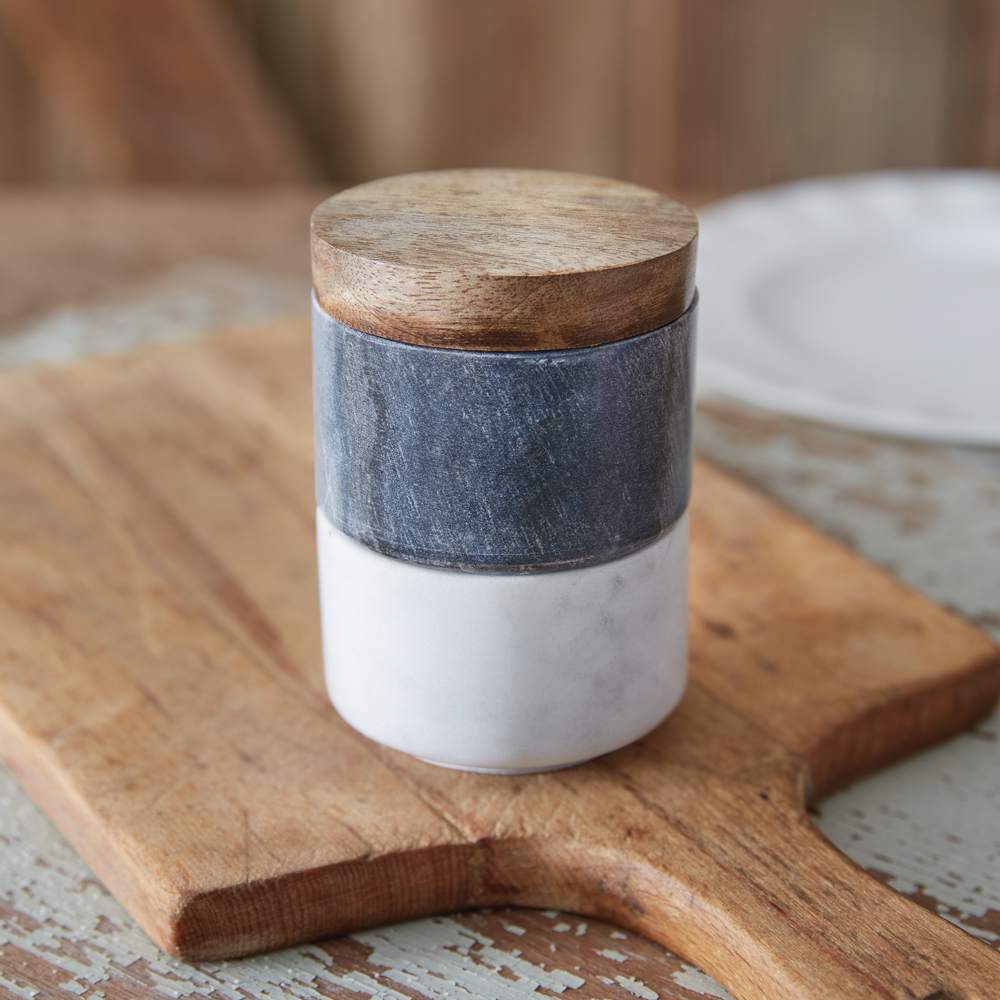 Marble Salt and Pepper Pinch Pots CTW Home Collection
