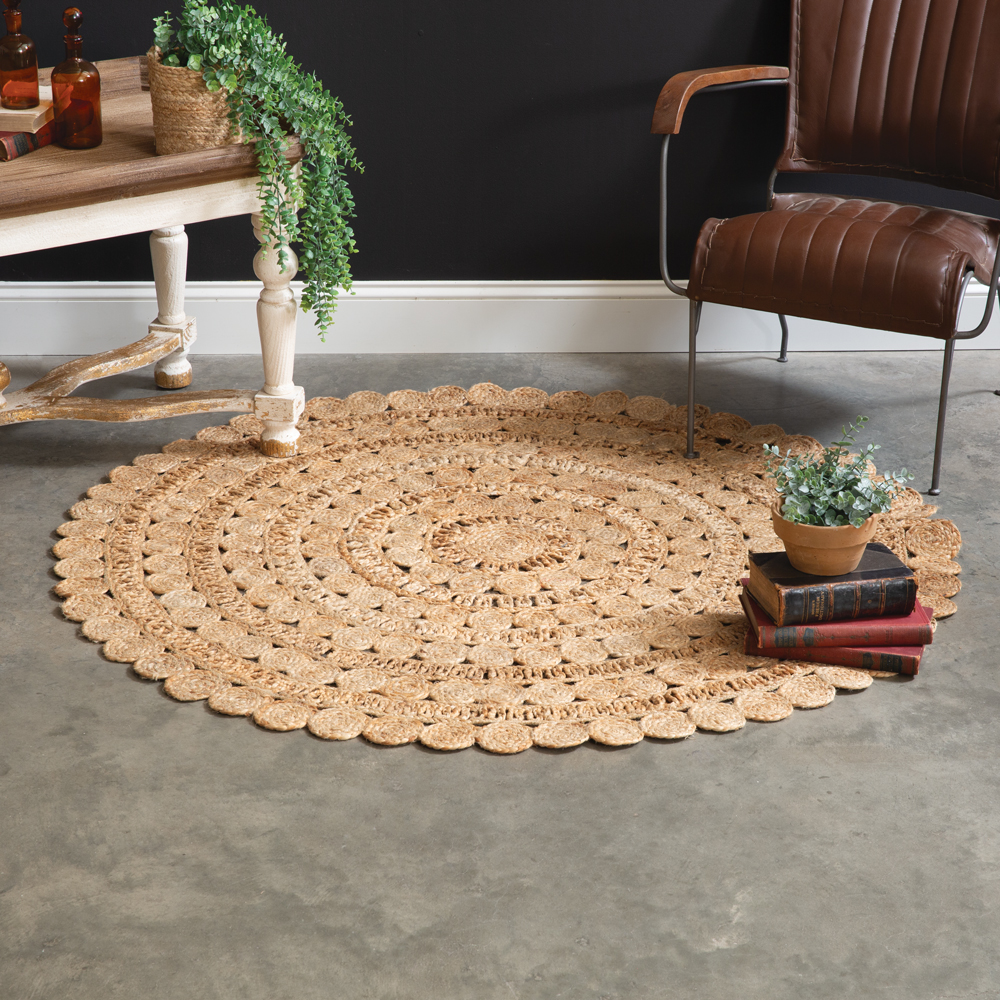 Braided Jute Round Rug CTW Home Collection