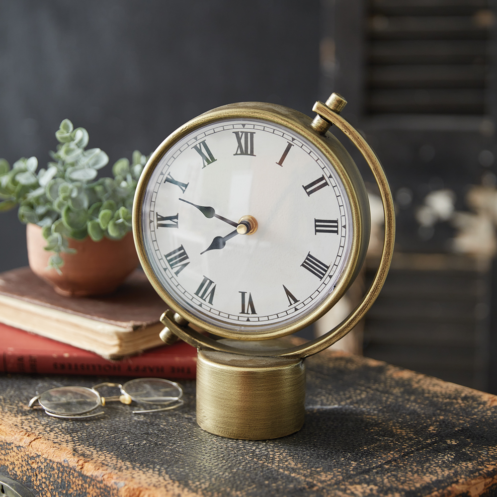Atlas Tabletop Clock CTW Home Collection