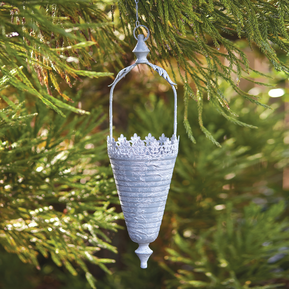 Victorian Metal Cone Planter CTW Home Collection