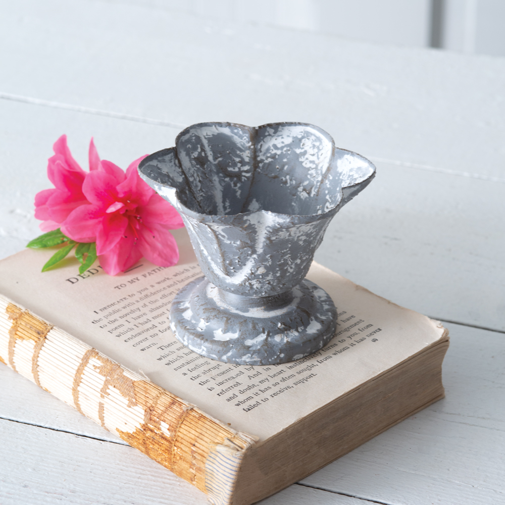 Small Metal Mug - Silver-colored - Home All