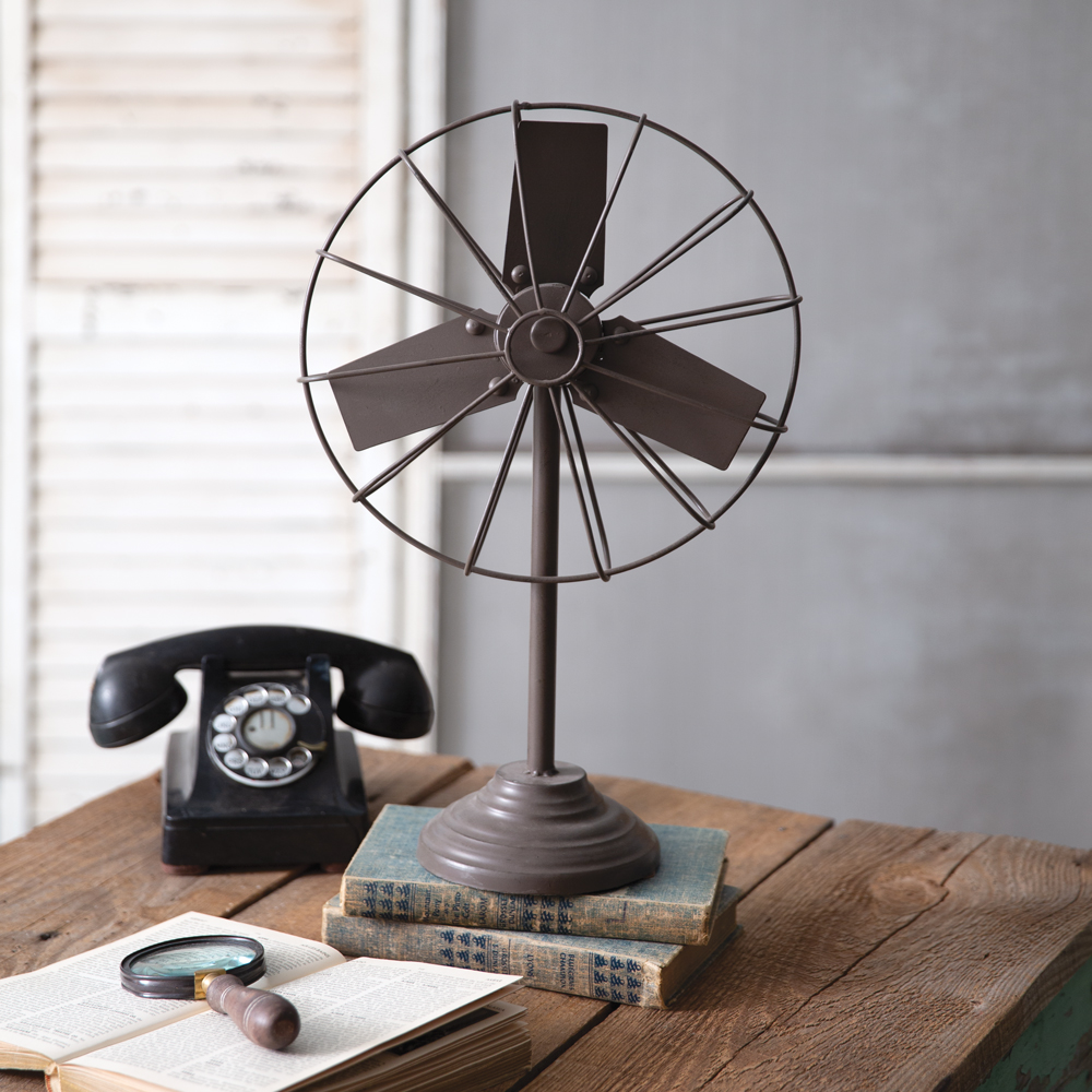 Tabletop Decorative Fan CTW Home Collection