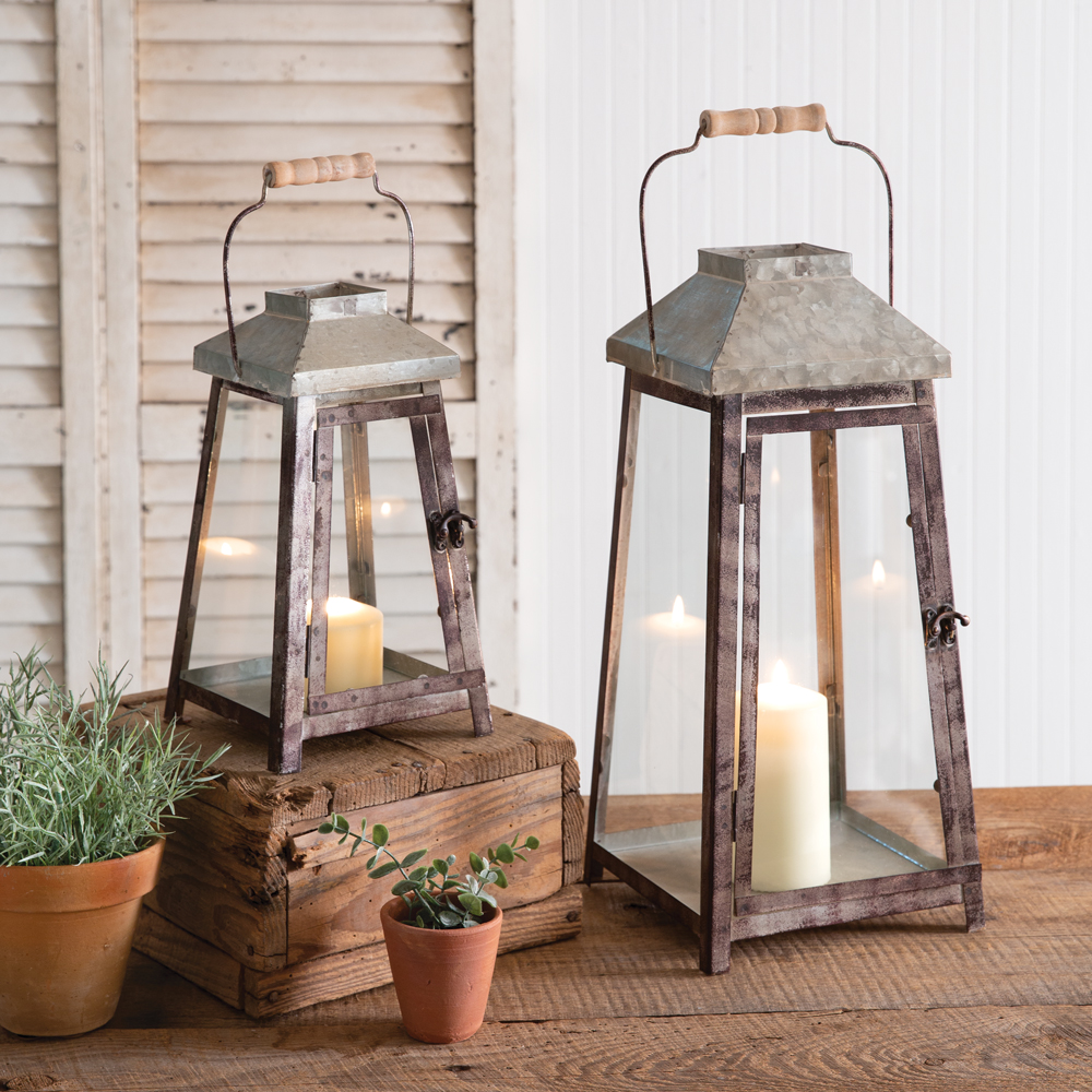 Set of Two Edison Lanterns | CTW Home Collection