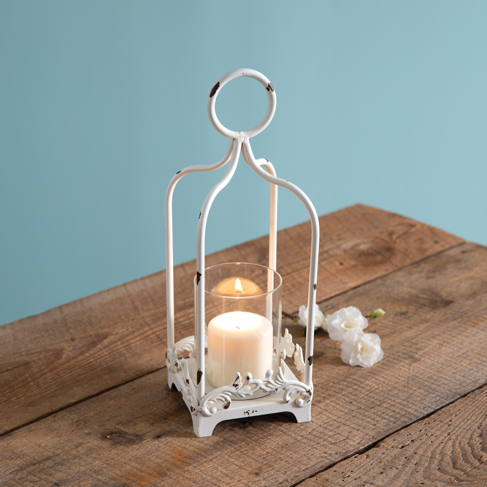 D-GROEE Mini Lantern, Vintage Small Candle Lanterns with